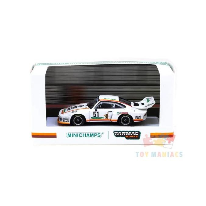Minichamps x Tarmac Works 1/64 Porsche 935 Zolder DRM 1977 #51
