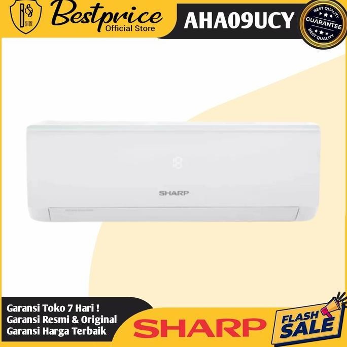 TERLARIS - AC SHARP 1 PK SHARP AH-A09UCY 9 UCY LOW 750 WATT GARANSI RESMI 10 TH