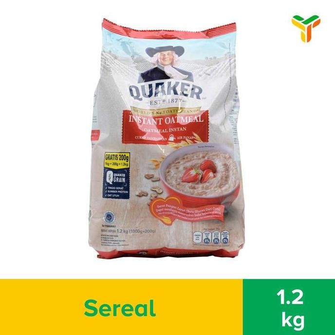 

Sereal Quaker Instant Oatmeal 1.2 Kg
