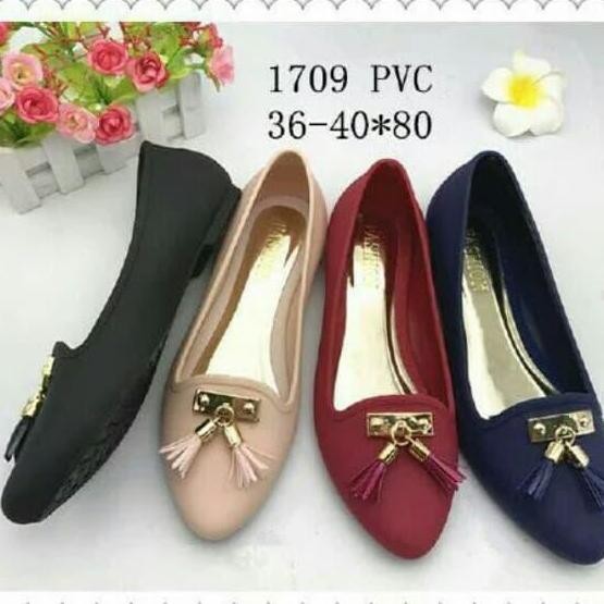 Flat Shoes Anak Sandal Sepatu Jelly Shoes Anak Perempuan Balita Cewe