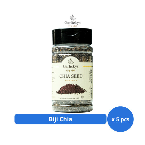 

GARLICKYS Biji Chia Premium Quality 70gr x 5 pcs