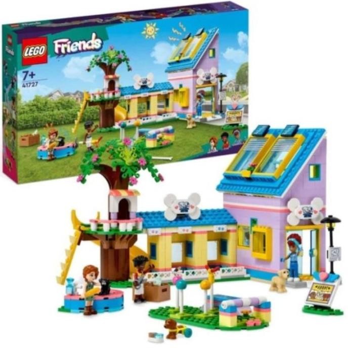 Lego Friends 41727 Dog Rescue Centre Building Toy Set Rumah Sakit Hewan dengan Pet Dog 617 Pcs