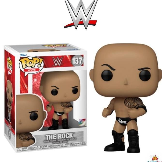 FunkoPOPWWE - The Rock (Final) #137