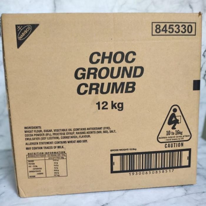 

Topping Biskuit Halus Choc Ground Crumb 1Kg Terbaru Best Quality 100% Original
