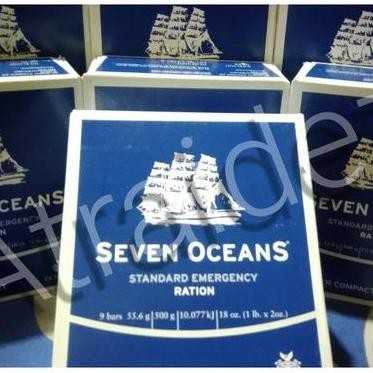 

Promo Ration Food SEVEN OCEANS | Makanan Darurat Di Sekoci & Rakit Penolong COD