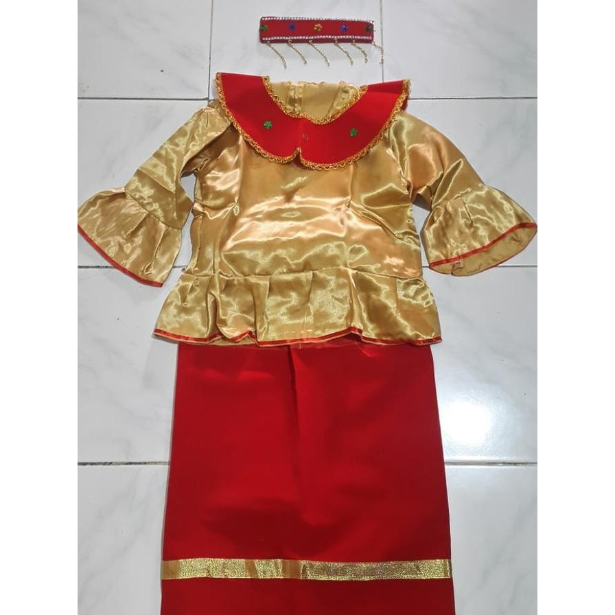 Baju adat cadar betawi u/ anak TK perempuan