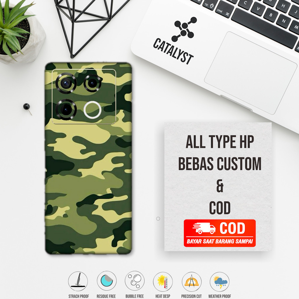 

[COD] Garskin Stiker Infinix Note 40 Pro Label Custom Presisi Terlaris