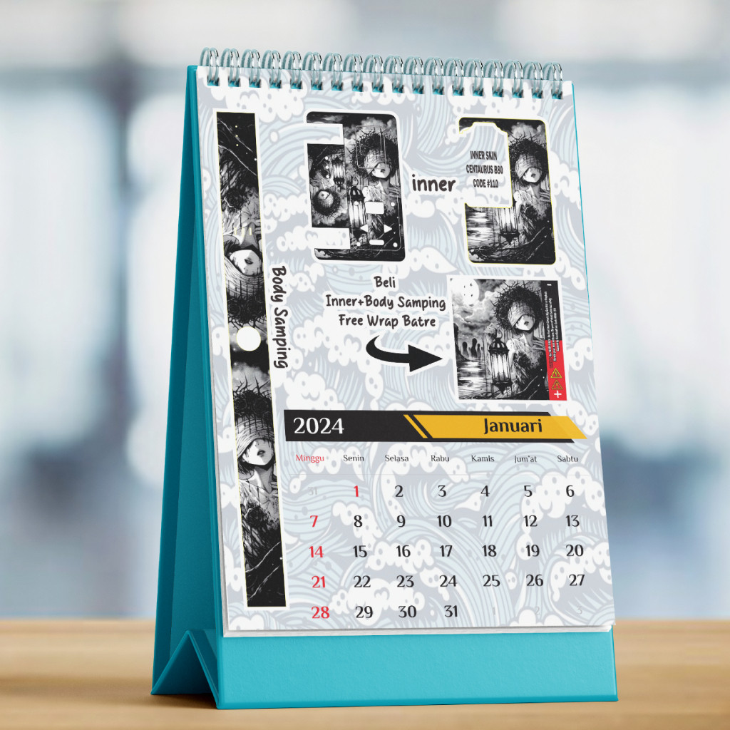 

[COD] Garskin Stiker B80 110 Label Custom Presisi Terlaris