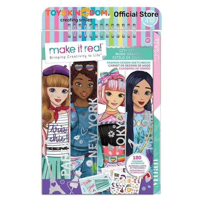 

Promo MAKE IT REAL SKETCHBOOK CITY STYLE 3207 COD