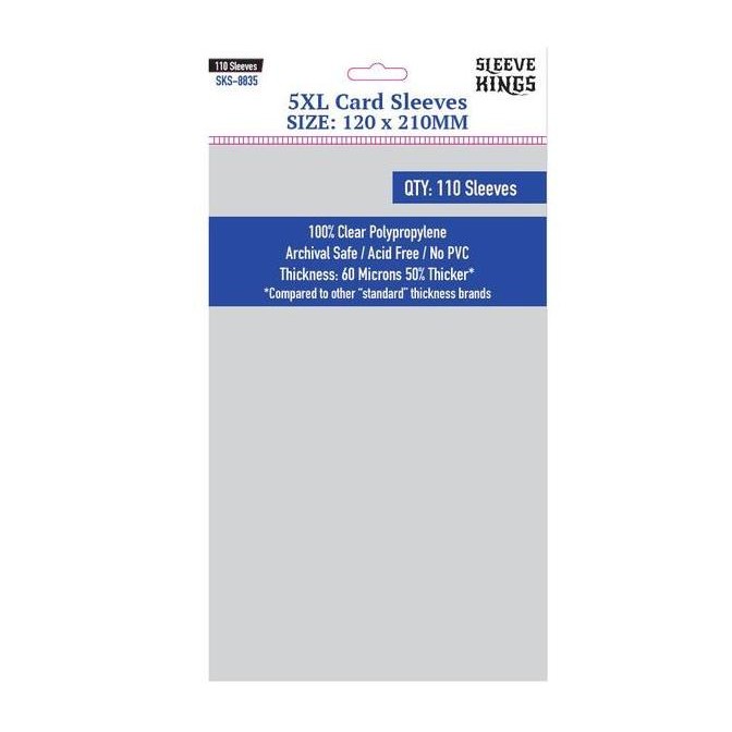 

Promo Sleeve Kings Card Sleeves 120x210 COD