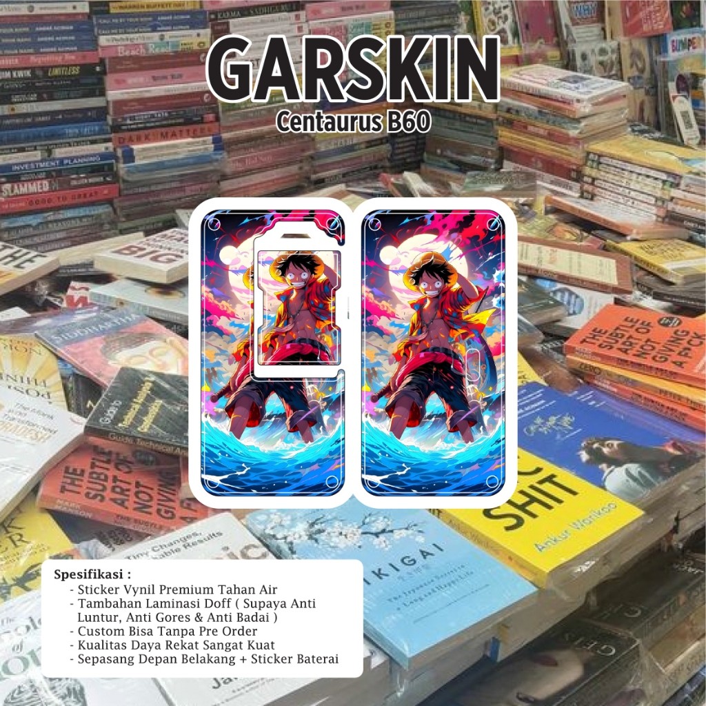 

[COD] Garskin Stiker E2r Creative Jual Sicentaurus B60 10 Label Custom Presisi Terlaris