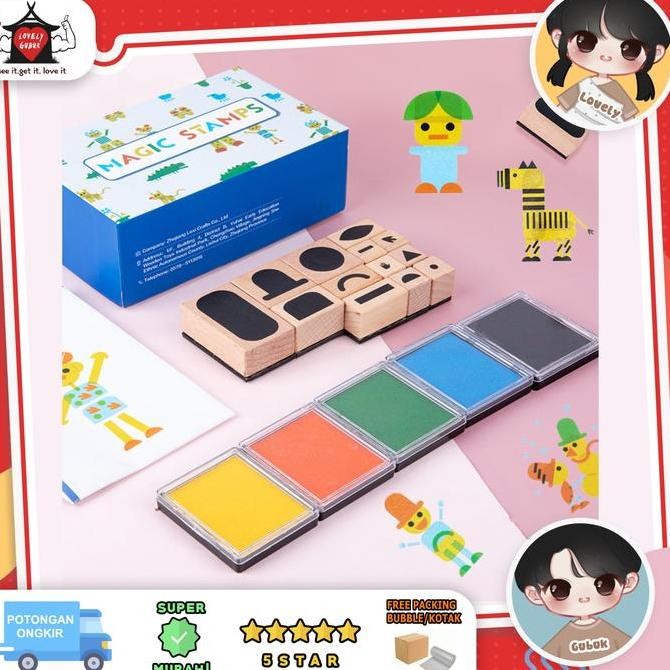 

Promo [LOGU] Mainan magic stamp, Mainan kreatifitas magic stamp stempel ank COD