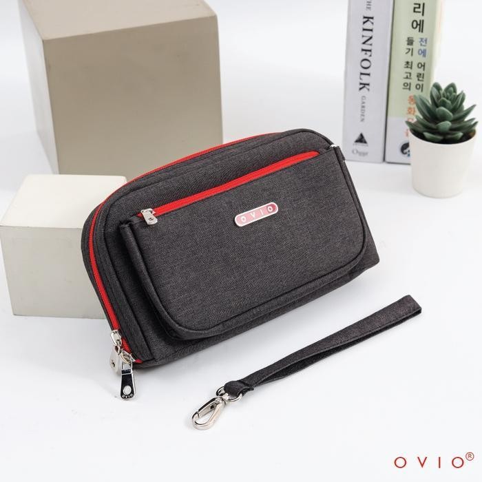 Bagtastic Ovio 7138 Denim - Dompet Multifungsi / Pouch Organizer