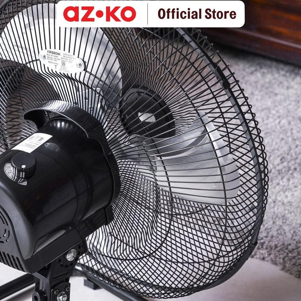Azko Krisbow 16 Inci Kipas Angin Industrial 2 In 1 55 Watt Table Wall Fan Penyejuk Ruangan Industria