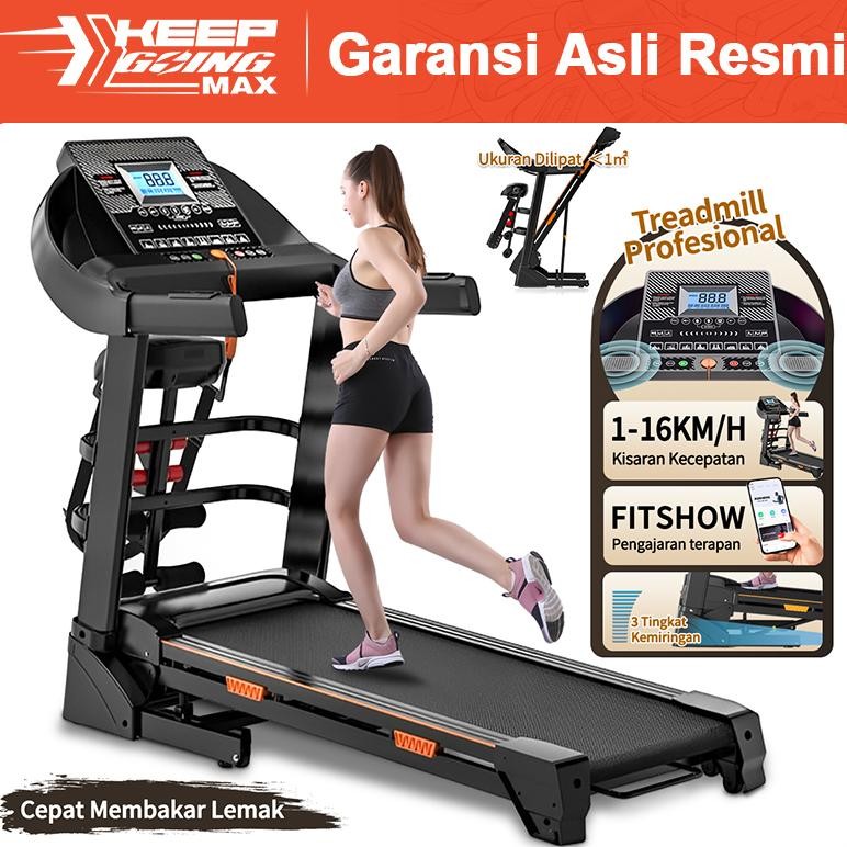 READY Keep Going Max- Treadmill Elektrik / Peralatan Gym Kokoh dan Tahan Lama / Treadmill Elektrik S
