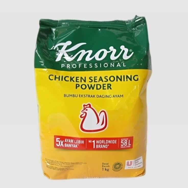 

Knorr Chien Seasoning Powder 1Kg Bumbu Kaldu Ayam 1 Kg Refill Sto