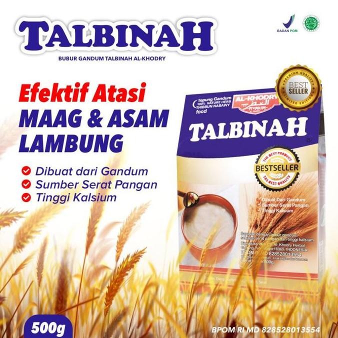 

Tepung Bubur Gandum Talbinah Obat Maag 400gr GS