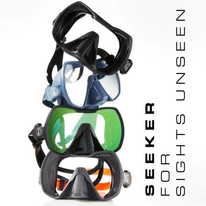 BIG SALE Scuba Diving Mask Fourth Element Seeker SKMSK Frameless Masker Selam PROMO TERBARU BEST SEL