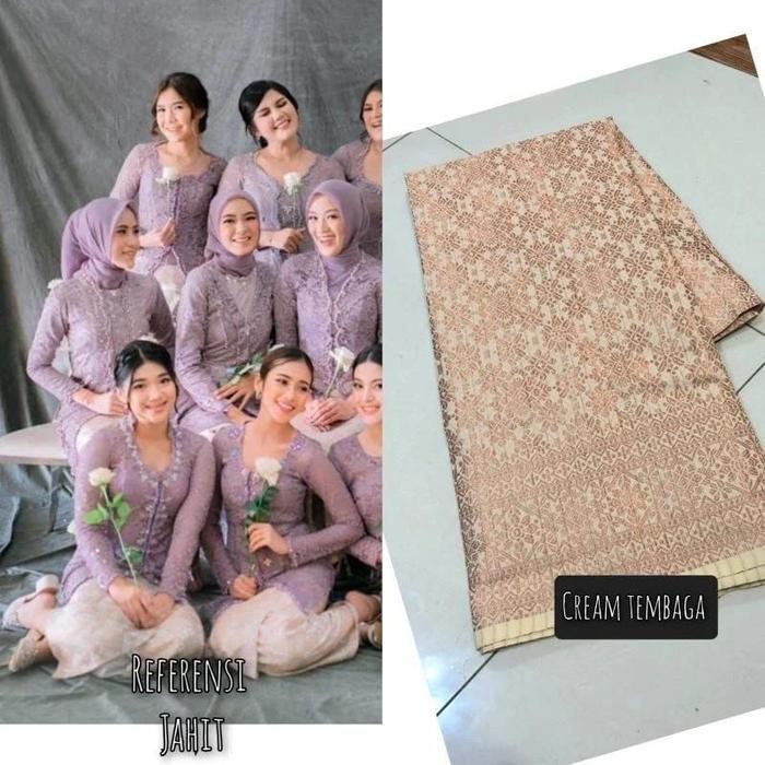 Rok Songket // Rok Lilit Songket Siap Pakai // Rok Bridesmaid // Bawahan Kebaya // Kain Songket Tenu