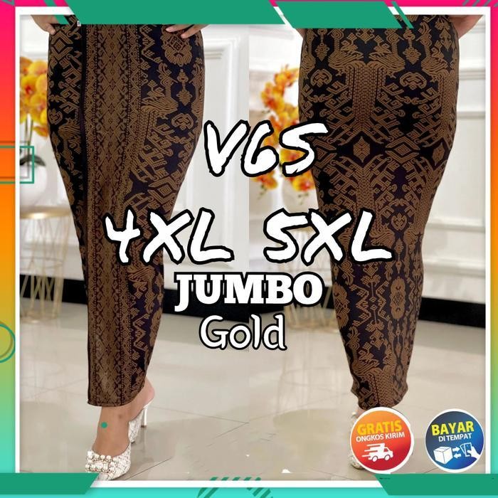 Kamen Jadi Melar Super Jumbo 4Xl 5Xl Wanita Bali Moscreft Songket Batik Terbaru 2022 Murah Moscrep R