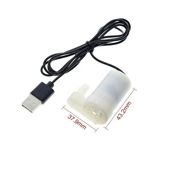 Usb Mini Submersible Water Pump Pompa Air Celup Usb 5V Dc 5 V Volt