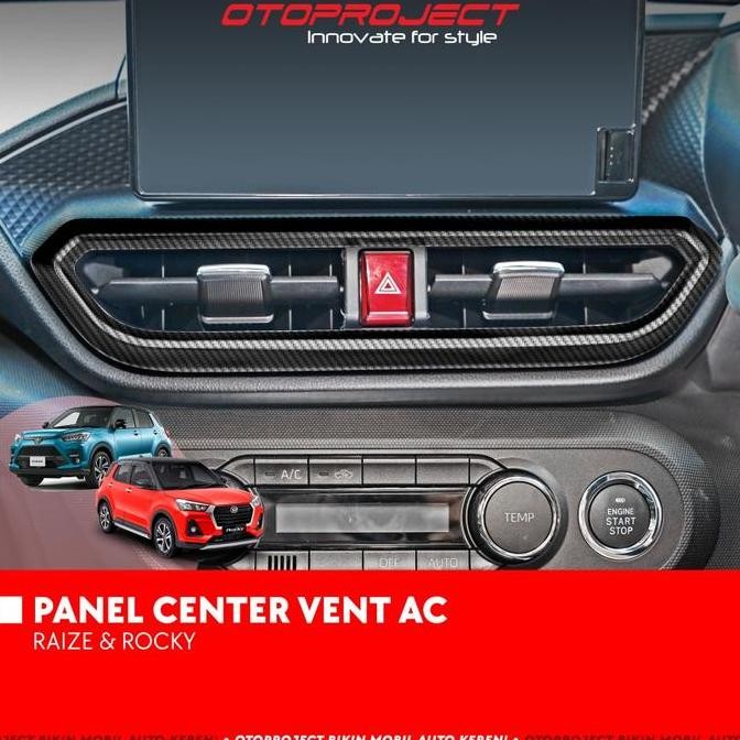 Otoproject Panel Center Vent Ac Raize - Rocky Otoproject Ready
