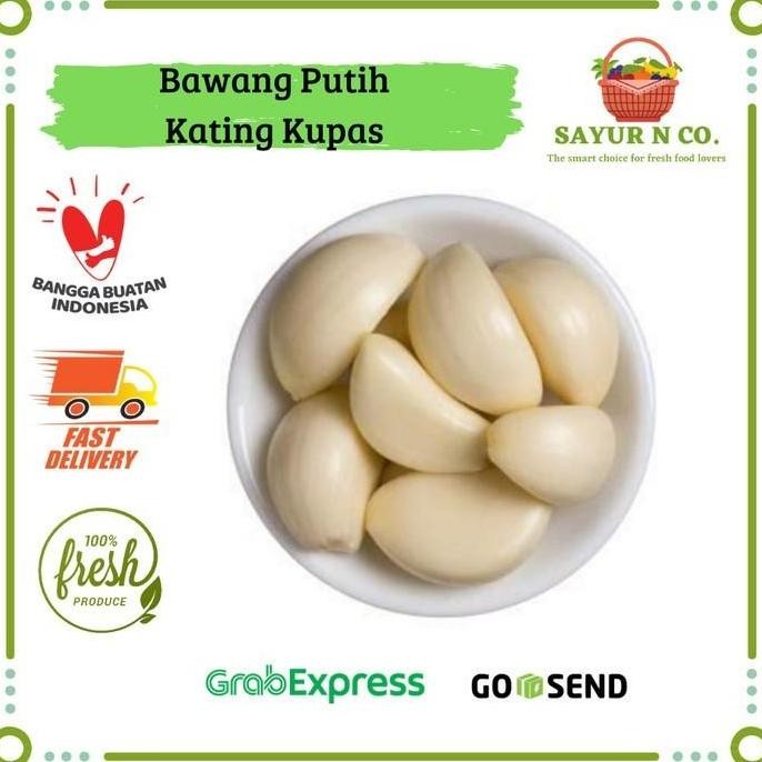 

JH8 Bawang Putih Kating Kupas | Sayur N Co Bekasi