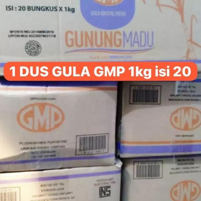

JH8 (1DUS) Gula GMP 1 kg isi 20