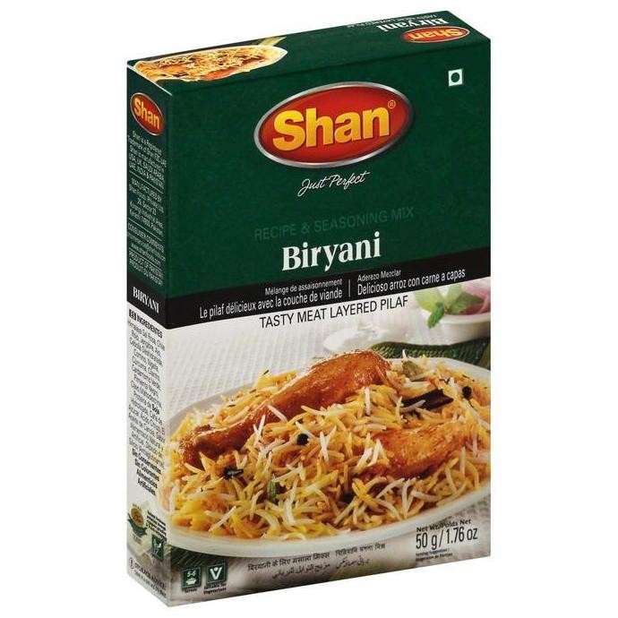

JH8 Bumbu Nasi Briyani / Biryani Impor Halal Khas India 50 gr (1 kg beras)