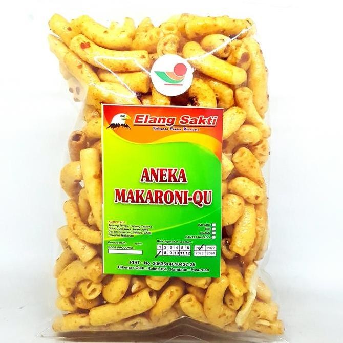 

$+$+$+$+] ELANG SAKTI ANEKA MAKARONI-QU RUJAK MANIS 160gr | KRIPIK MAKRONI MURAH