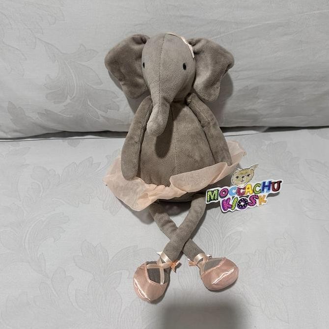 Terlaris Jellycat Dancing Darcey Elephant / Boneka Gajah Kostum Balet Ready Stok