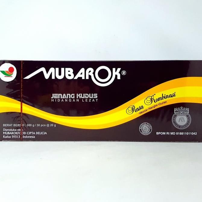 

`````````] MUBAROK JENANG KUDUS KOMBINASI 600gr | 30pcs @ 20gr MOCCA NANGKA DUREN