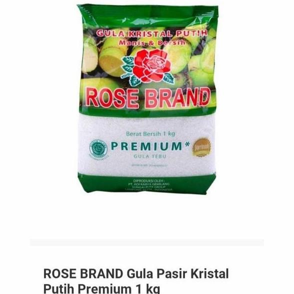 

JH8 Rose Brand Gula putih ktistal 1kg