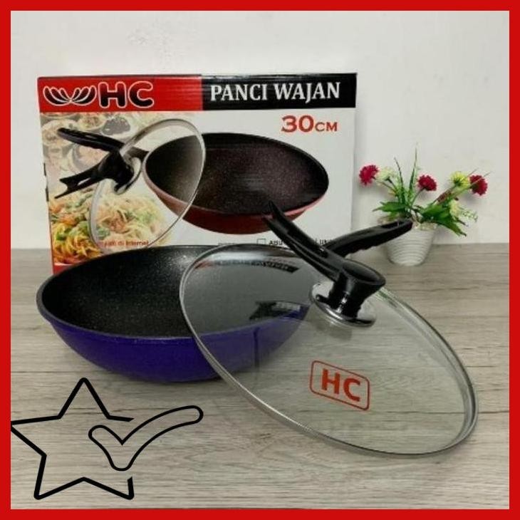 [TKR] WOK PAN HC 30 CM / PANCI WAJAN PENGGORENGAN HC