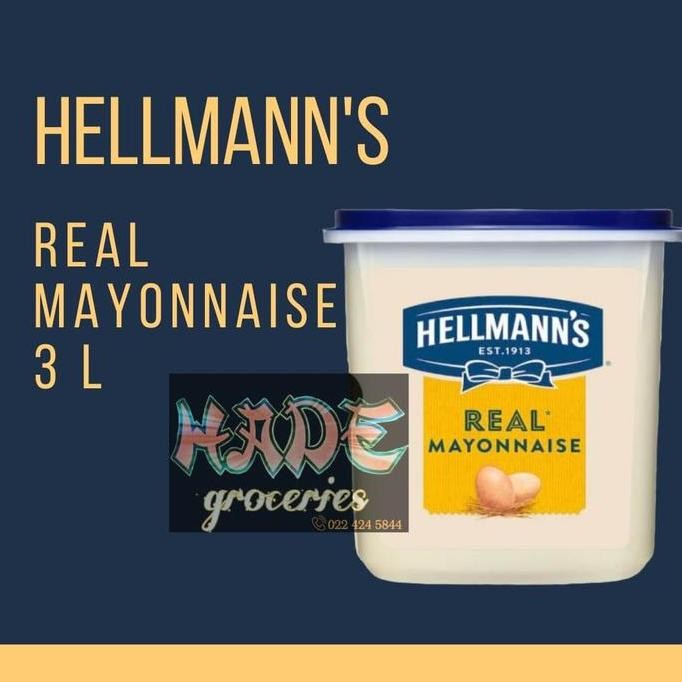 

JH8 Hellmanns|Best food real mayonaise 3lt