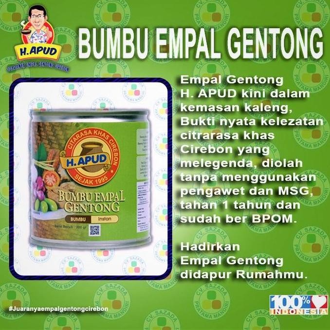 

JH8 bumbu empal gentong haji apud
