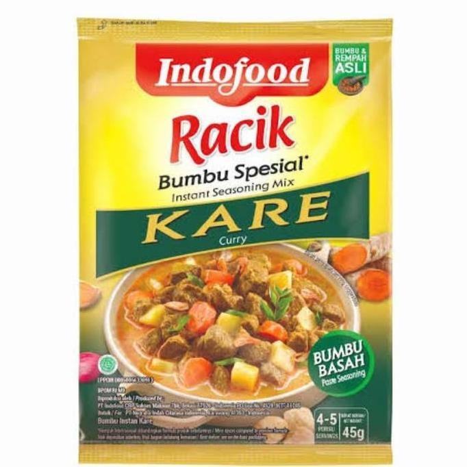 

JH8 [BELI BANYAK HARGA MURAH] PRAKTIS & MUDAH Masak KARE!!! Bumbu Masak Instant dari Indofood
