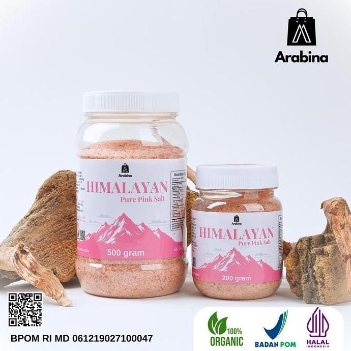 

JH8 Garam Himalaya Halus Kasar Himalayan Pink Salt