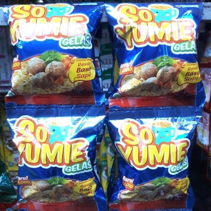 

(Expert) So Yumie Mie Gelas Renceng Rasa Baso Sapi isi 10 Sachet