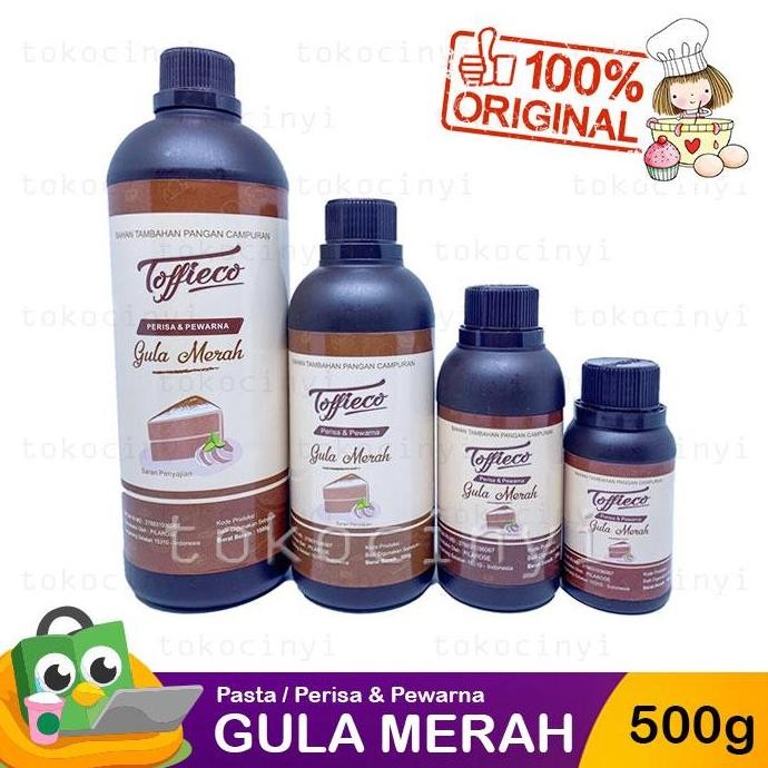 

TERSEDIA Toffieco Pasta Perisa & Pewarna - Gula Merah 500gr