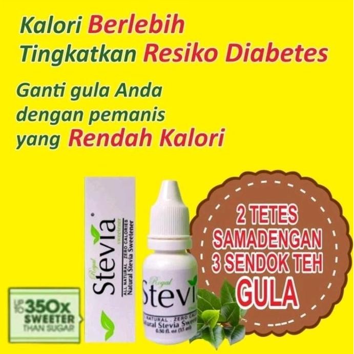 

JH8 Royal Stevia cair 15 ml Bebas gula