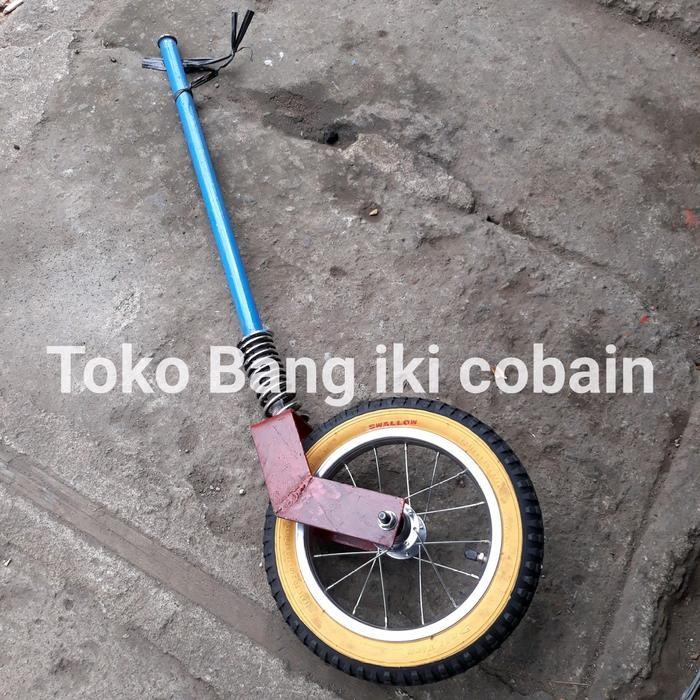 Roda Gerobak 10 Inch Roda Gletrek Sepeda Ban Baru 1Set Original Dan Terpercaya