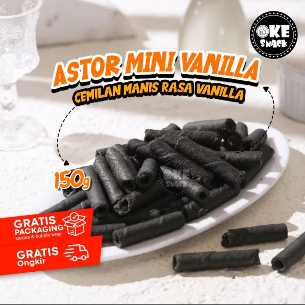 

Astor Mini Vanilla 150g | Snack Wafer Astor Vanilla astor renyah