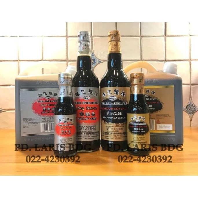 

JH8 KECAP ASIN SUPERIOR SOY SAUCE PEARL RIVER BRIDGE GALON 1,8L