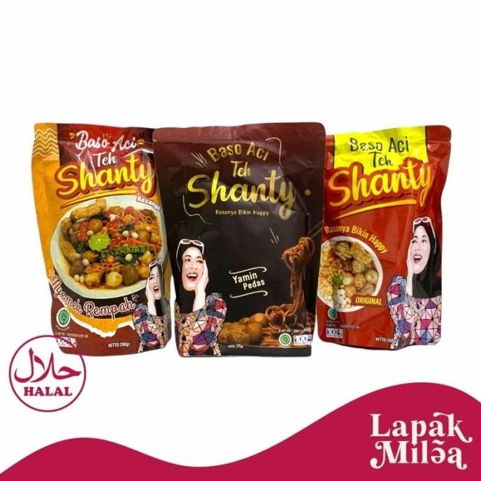 

(Expert) Baso Aci Teh Shanty Original | Yamin Shanty | Nyemek Rempah 200 Gram
