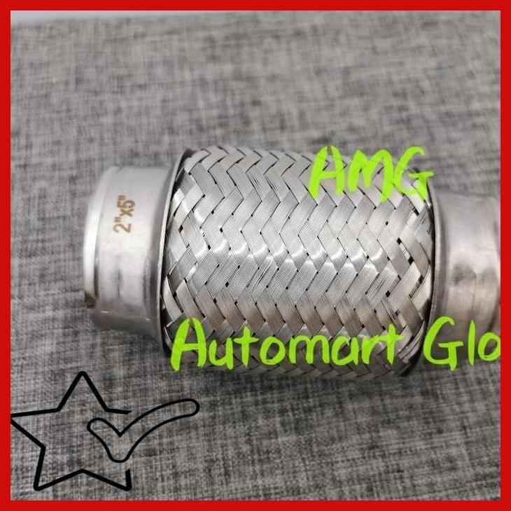 [AMG] FLEXIBLE FLEKSIBEL KNALPOT ISUZU PANTHER 2 INCH X 5 INCH 12 CM