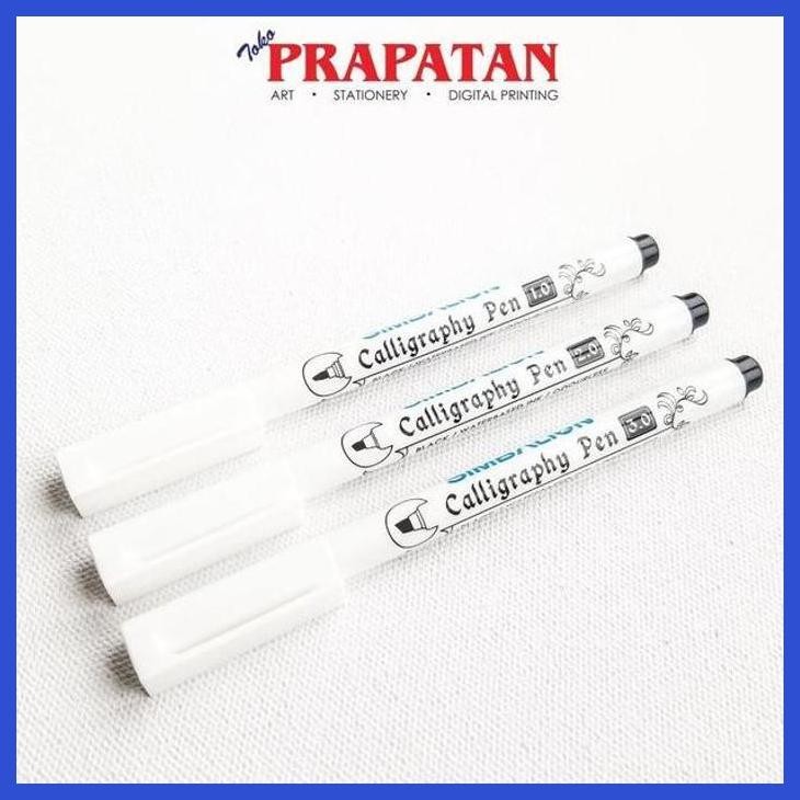 

( SEKOLAH / LUKIS ) COD SIMBALION CALLIGRAPHY PEN 1.0/2.0/3.0 BLACK / PENA KALIGRAFI (SENI / MENGGAMBAR / ART / KERAJINAN ) PRIVASI AMAN
