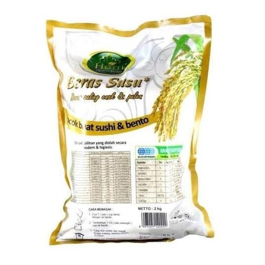 

(Expert) Beras Susu HOTEL Organic 2kg / Beras Sushi dan Bento