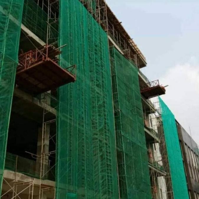 1 ROLL JARING PENGAMAN KASA SAFETY NET WARING KERAMBA HIJAU 1 X 50 M