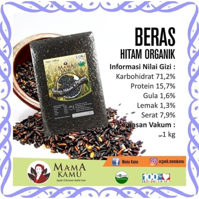 

(Expert) Beras Hitam Organik Mama kamu